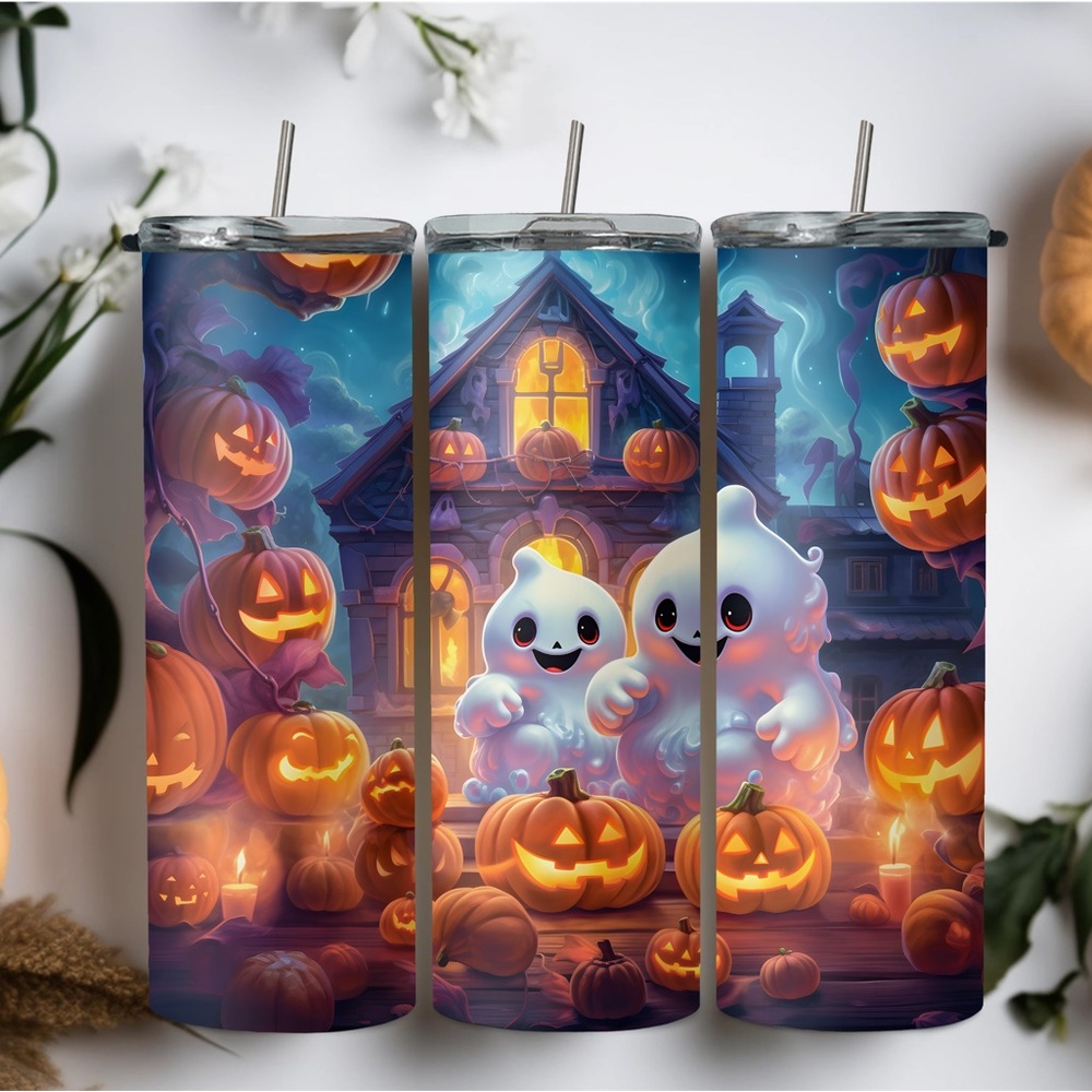 20oz Halloween ghost